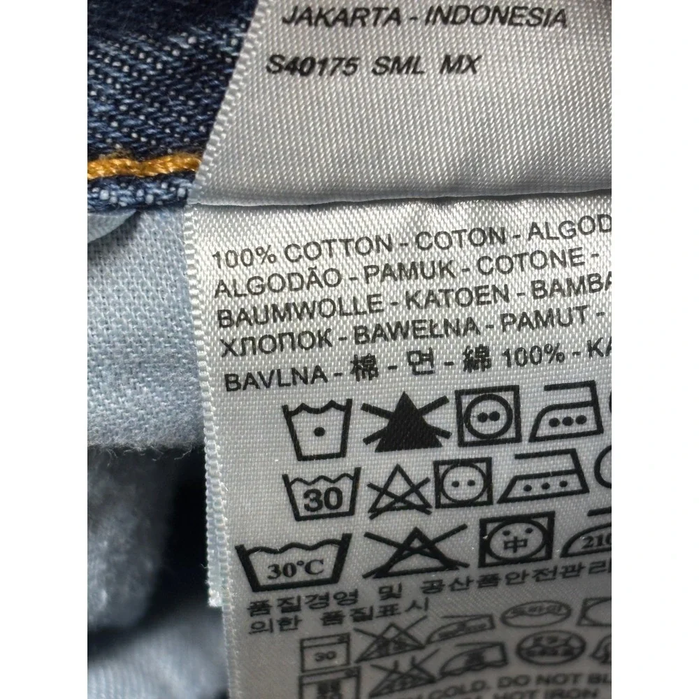 Levi's 550 Relaxed Fit Dark Wash Denim Jeans Mens W36‎ L30
